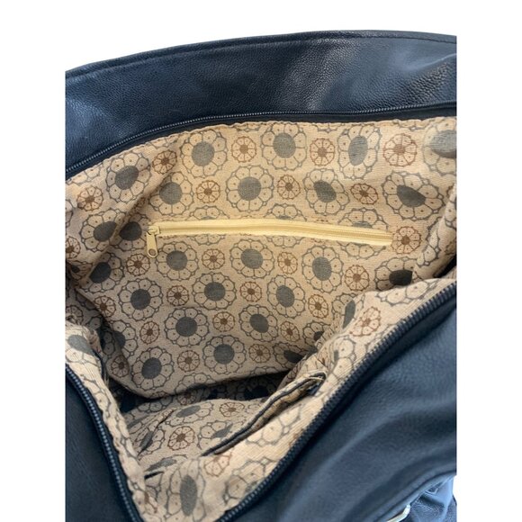 VTG Marc By Marc Jacobs Black Utility Cargo Workwear Work Leather Bag Crossbody - Picture 11 of 16